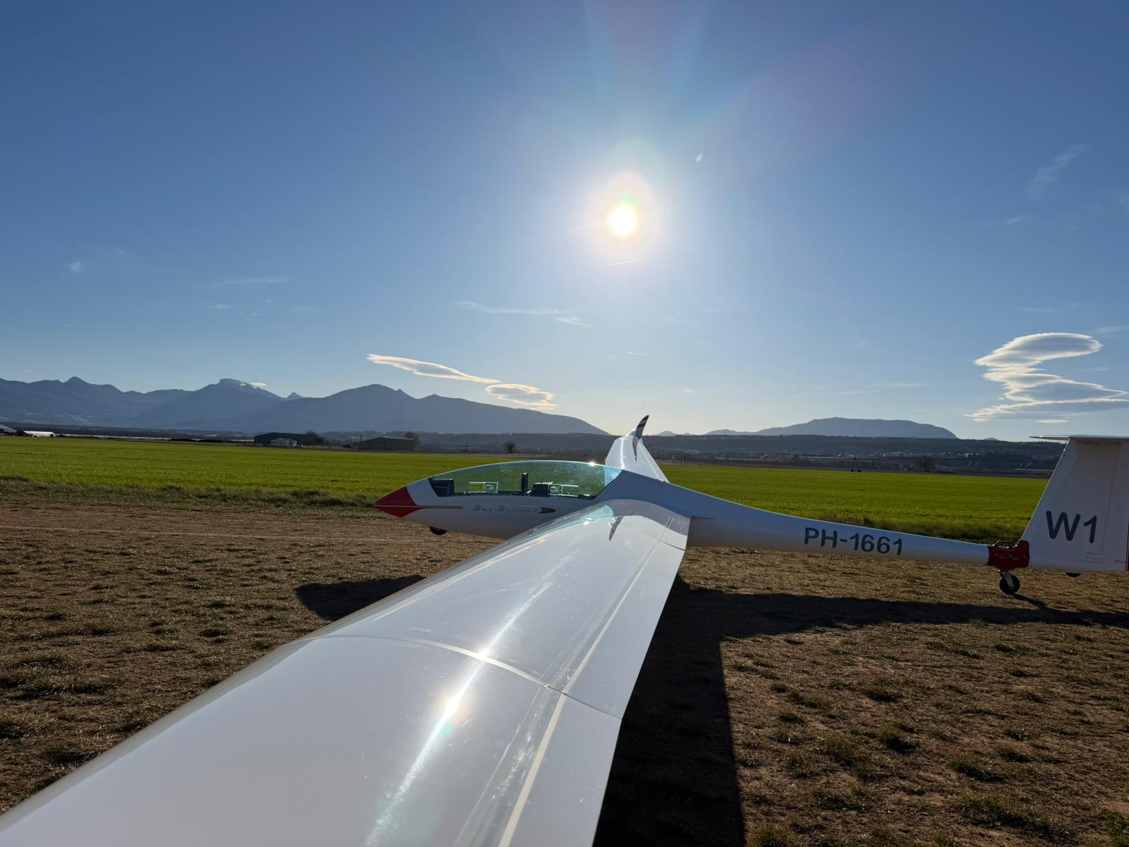 Groepsactiviteit zweefvliegen